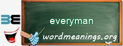 WordMeaning blackboard for everyman